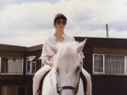 21 Shirley at Lochore meadows stables 1989